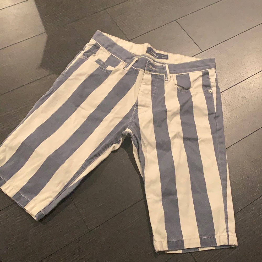 Topman Striped Shorts